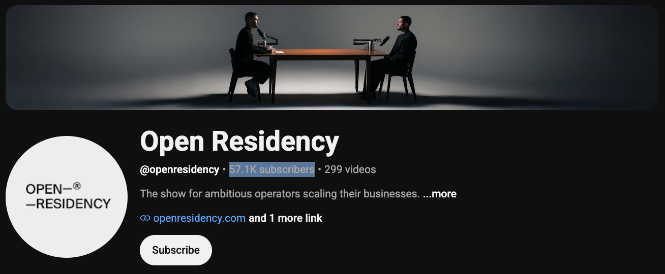 Open Residency